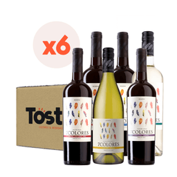 6x Mix Vinos 7 Colores Reserva Cepas