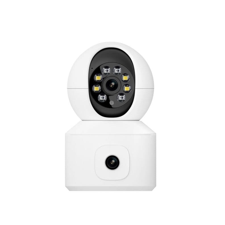 Camara Wi-Fi Lente Dual 2MP PTZ Deteccion Humana Vision Nocturna Dual ESCAM QF010