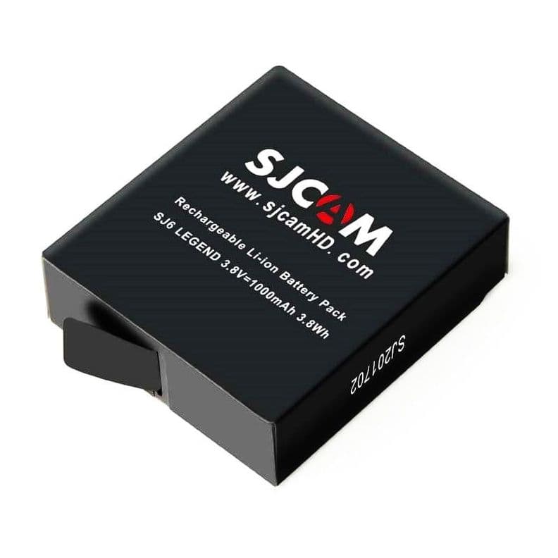 Bateria de litio 1000mAh para camara deportiva SJCAM SJ6 LEGEND / SJ6 PRO Negro