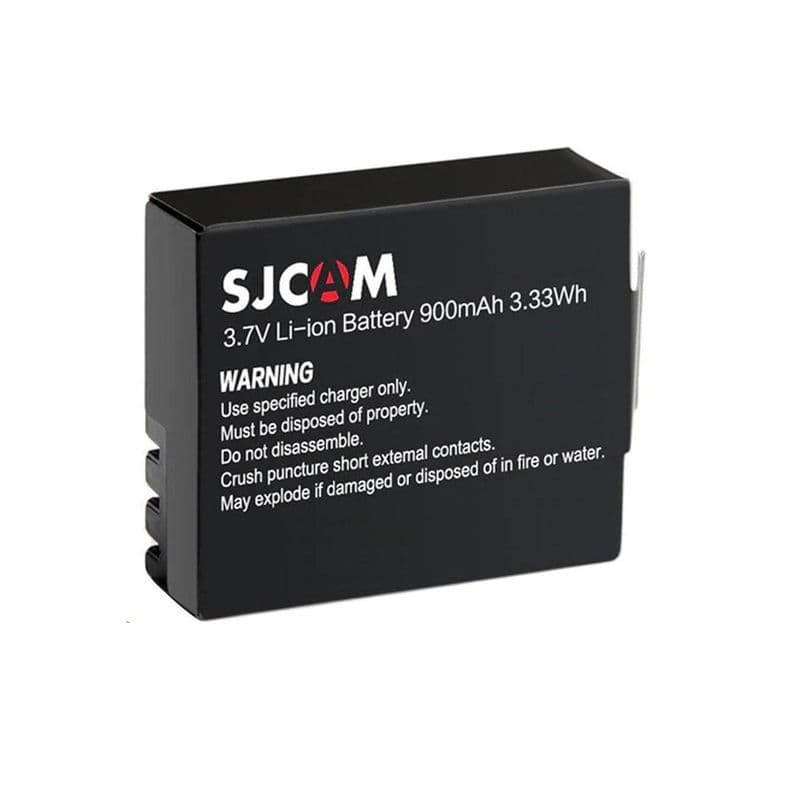 Bateria de litio SJCAM 900mAh para camara deportiva SJ4000/SJ5000 Negro