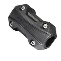 Protector Parachoques Deslizador De Barra Motowolf 3703 Negro