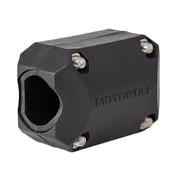 Protector Parachoques Deslizador De Barra Motowolf 3701 Negro