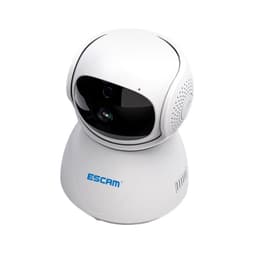 Camara Ip Wifi Robotica FHD 1080 2MP 5G ESCAM PT201 Blanco