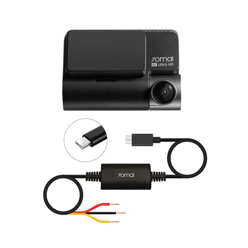 Pack Camara para vehiculo 4k HDR, GPS, ADAS, WIFI VN 70mai A810 + Kit UP03