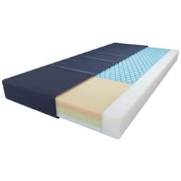 Colchon antiescaras Cuatro Espumas con Talonera Antiescaras Multifoam Azul 0