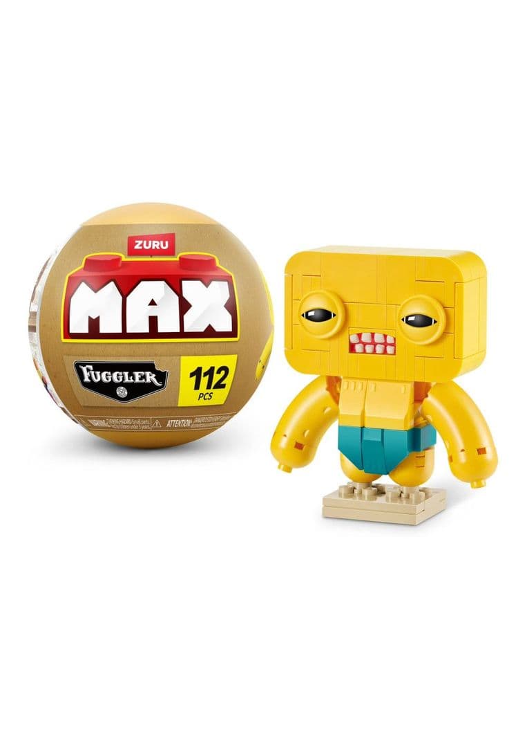 SET BLOQUES PREMIUM FUGGLER MAX - CON DIFERENTES MODELOS DE PIEZAS - AMARILLO