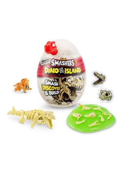 NANO HUEVO SMASHERS DINO ISLAND ZURU - ROJO