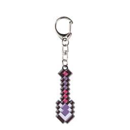 Llavero metalico Minecraft coleccion pala