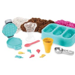 Estacion de Helados Kinetic Sand - 454 g de Arena con Aroma