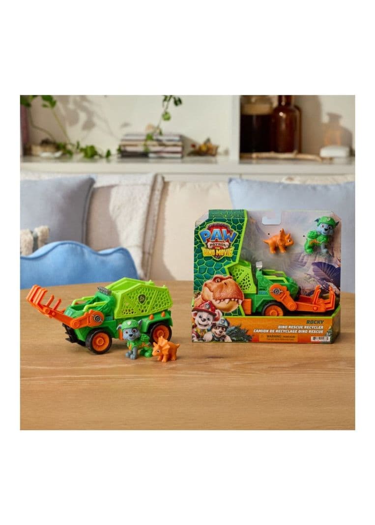 Paw Patrol La Dino Pelicula Vehiculo Rocky