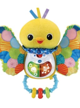 Sonajero VTECH pajarito de tela melodias y sensaciones