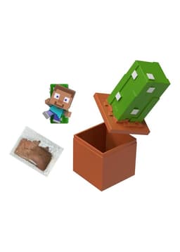 FIGURA DE ACCION MINECRAFT VANILLA MINI MINING - CACTUS