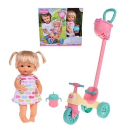 Muneca Nenuco 35 cm con triciclo y accesorios