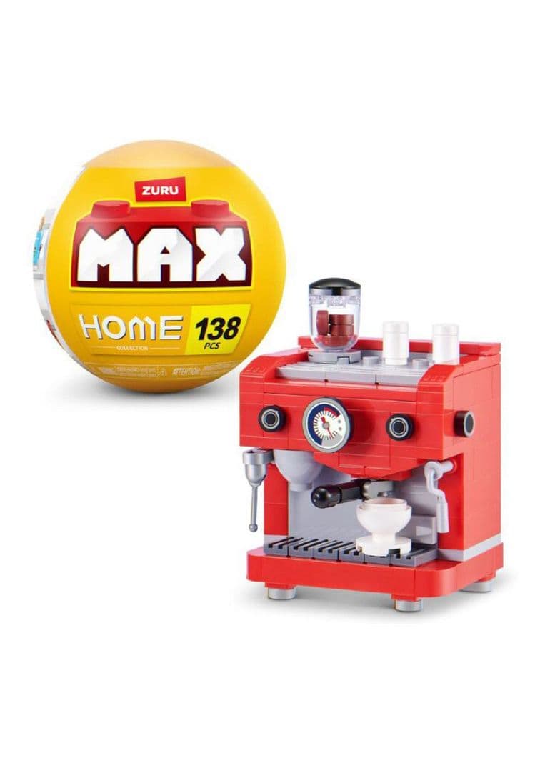 SET BLOQUES PREMIUM HOME MAX - CON DIFERENTES MODELOS DE PIEZAS - CAFETERA