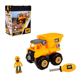Excavadora armable CAT para construccion con figura y
