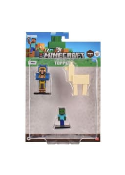 Set 3 Figuras 6 Cms Toppeez Minecraft - Comerciante