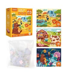 LEVEL PUZZLE NIVEL 3 HABITATS NATURALES, 3PUZZLES