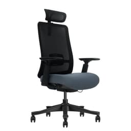 Silla Escritorio Oficina Ejecutiva Ergonomica Krone Atenea Gris Oscuro
