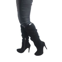 Bota Ange Alta Negro Pao Pecados 35