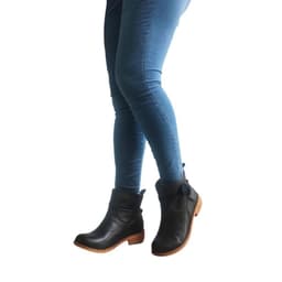 Botin Sofia Negro Pao Pecados 35