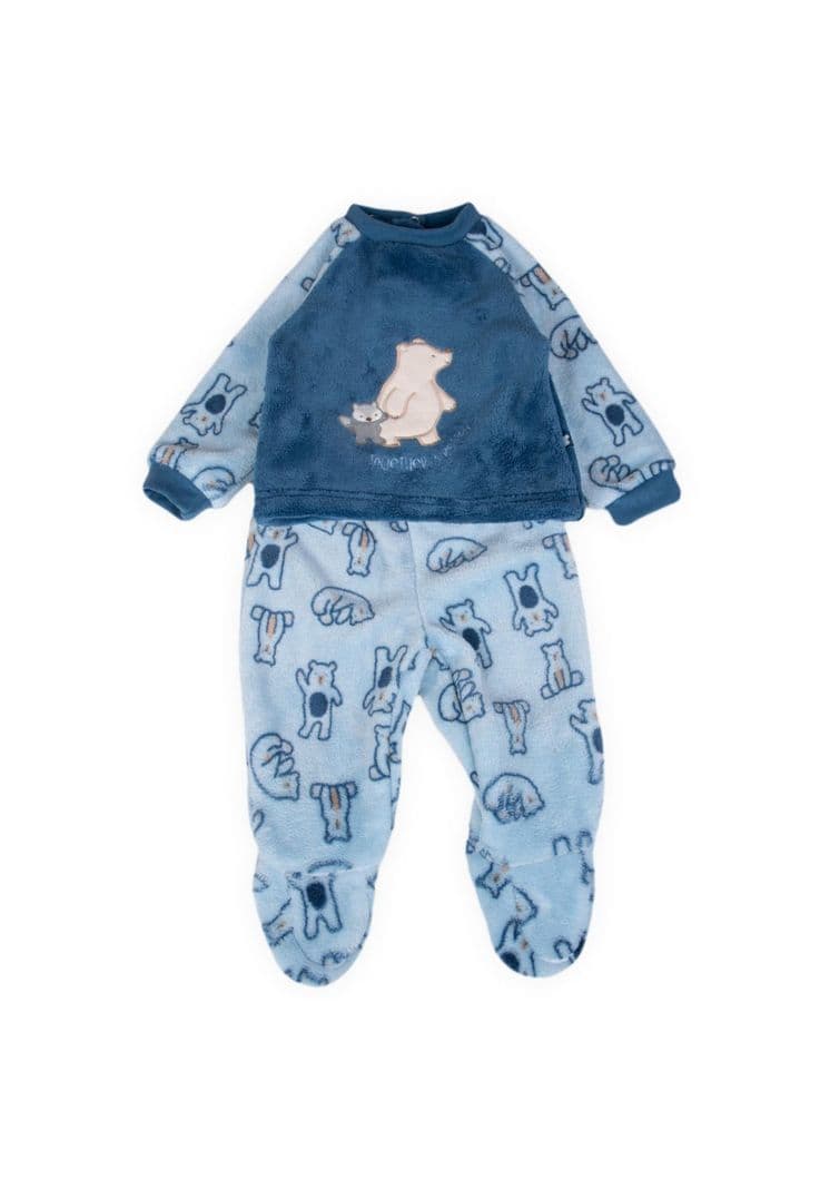 Pijama Bebe Azul Pillin (PVB412-25AZU ) 18 Meses
