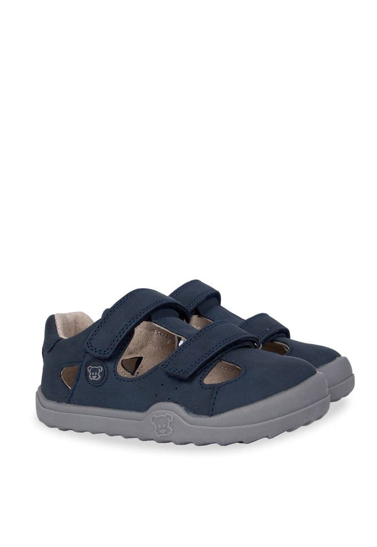 Sandalia Bebe Nino Ergo Cerrada Azul Marino Pillin 25