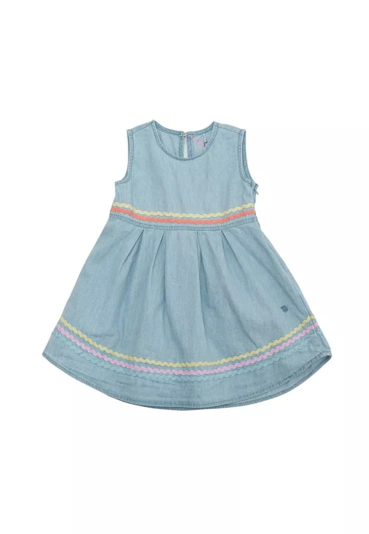Vestido Bebe Nina Blanco Pillin 0 A 3 Meses