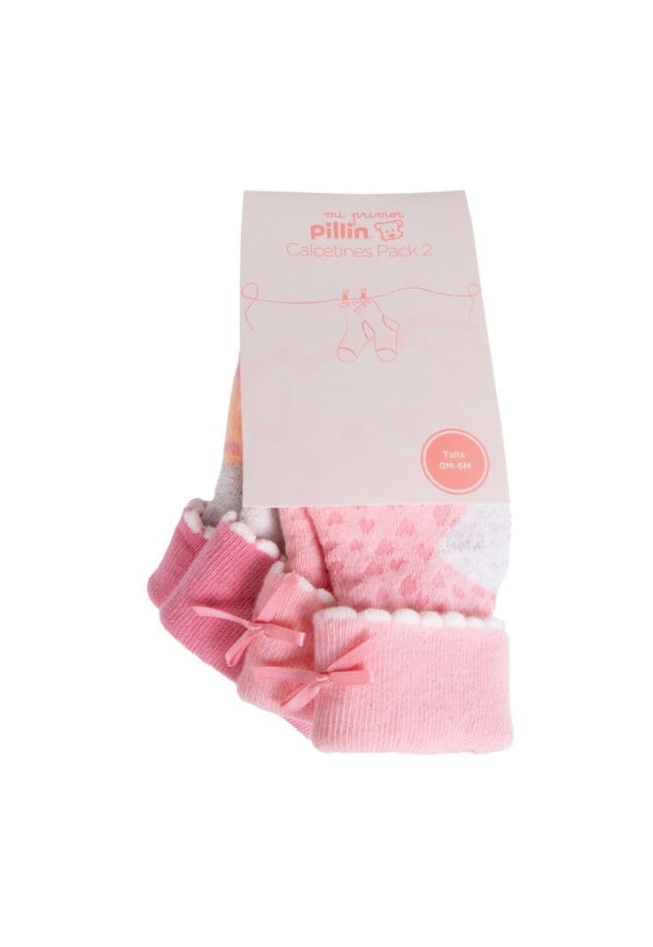 Calcetines Recien Nacido Nina Surtido Pillin (PAB104-25SUR ) 3 A 6 Meses