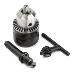 Mandril Taladro 13mm + Llave 1/2 Adaptador Taladro Acero