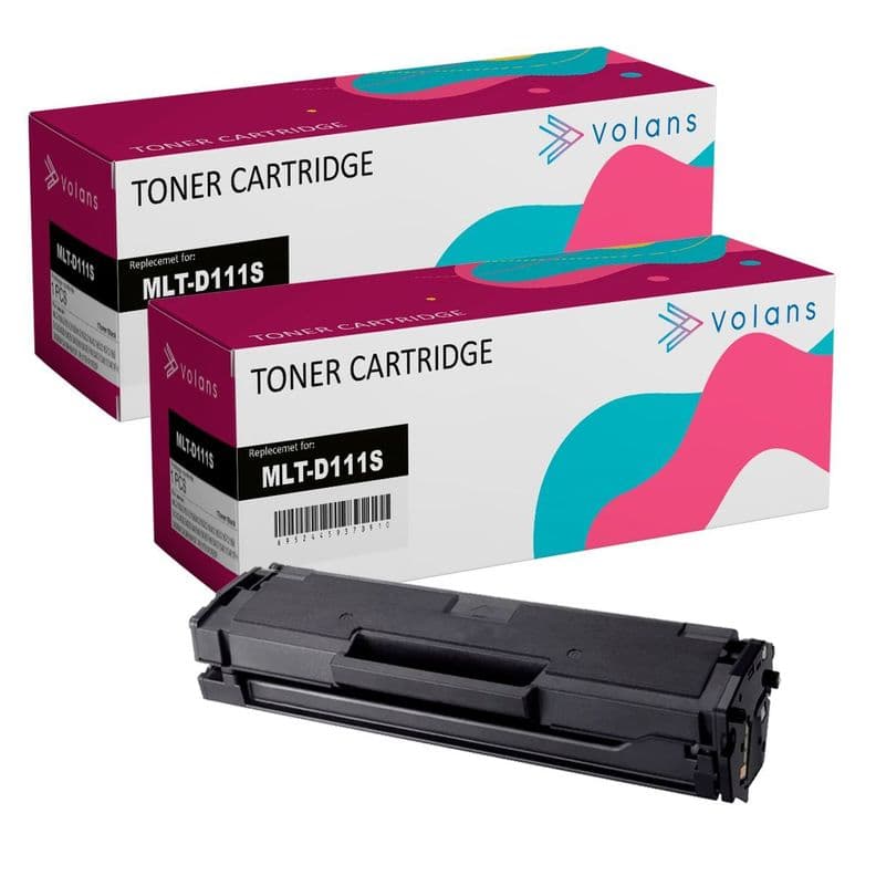 Pack 2 Toner Alternativo D111s Mlt-d111s D111 M2020 M2022 Negro