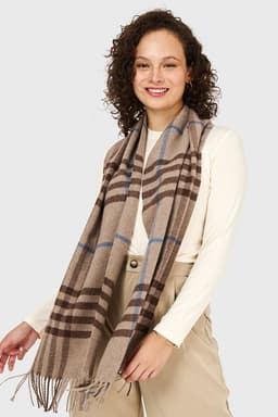 Bufanda Cuadrille Pequena Cafe Nicopoly