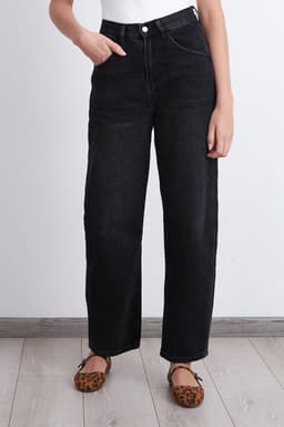 Jeans Barrel Negro Nicopoly 36