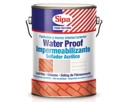 Primer 1 galon WaterProof transparente semi brillante Sipa
