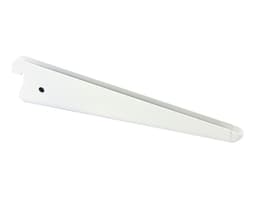 Soporte para pilar ranurado doble 22 cm blanco Ducasse