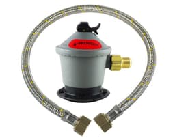 Kit regulador 3/8'' HI izquierdo + flexible 1 m Providus