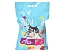 Arena sanitaria 9 kg Aglutinante aroma lavanda