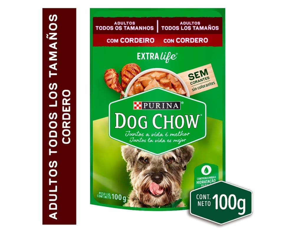 Alimento humedo adulto cordero 100 g
