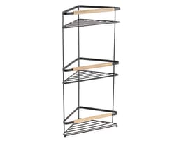 Organizador bano 3 pisos triangular