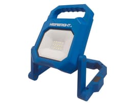 Proyector LED recargable azul 10W luz fria
