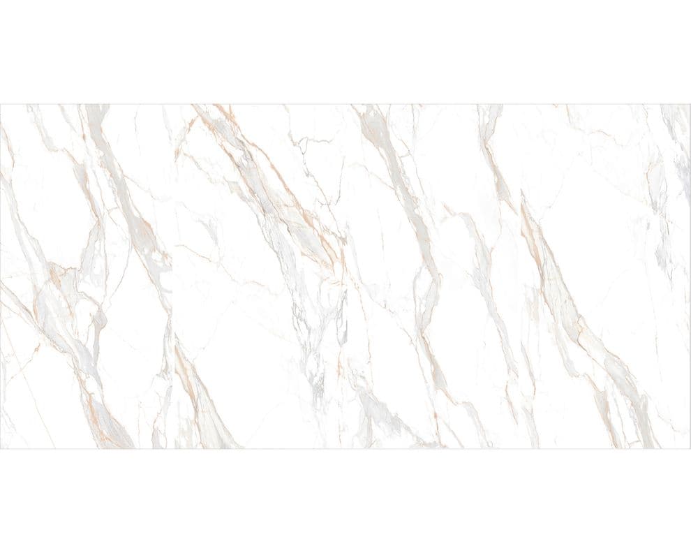 Ceramica muro Polar Golden blanco/dorado 30x60 cm 1.62 m2