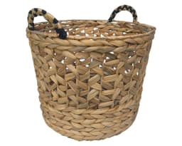 Canasto Fibra natural Asa rigida 40 cm