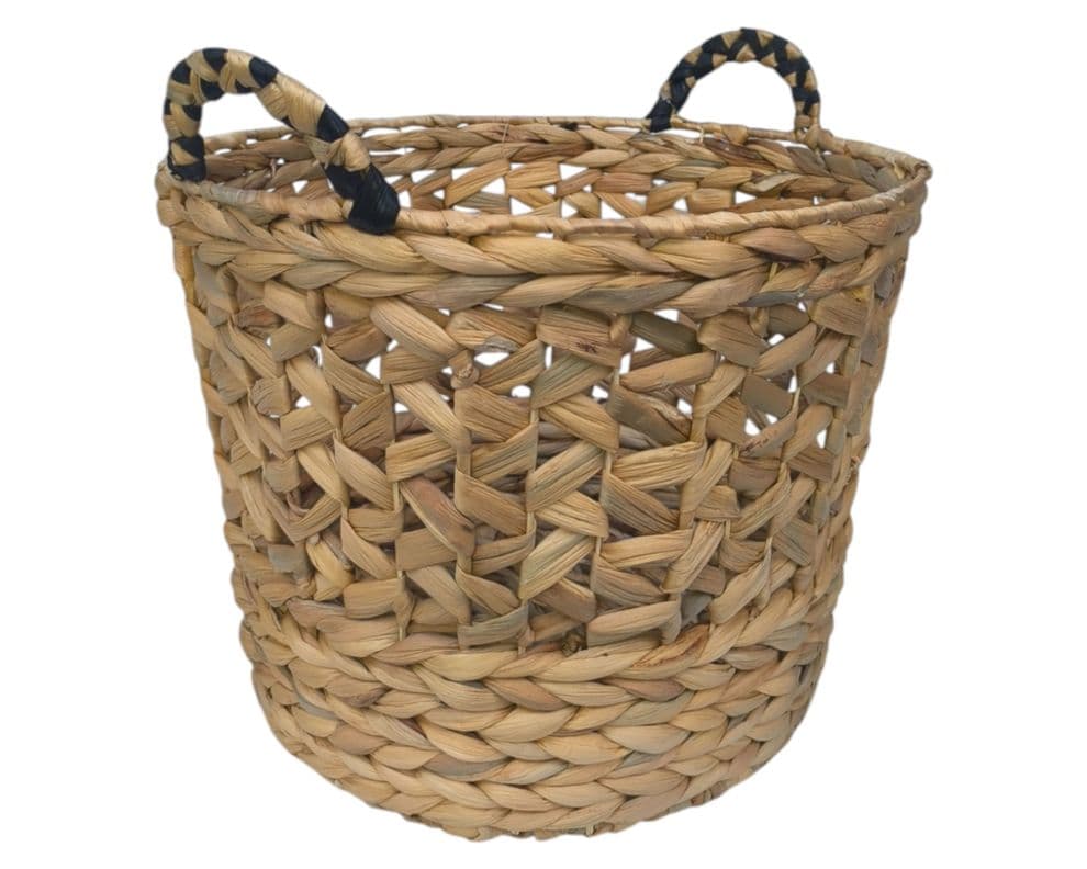 Canasto Fibra natural Asa rigida 40 cm