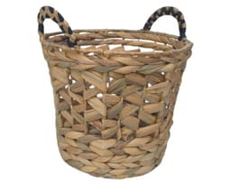 Canasto Fibra natural Asa rigida 30 cm