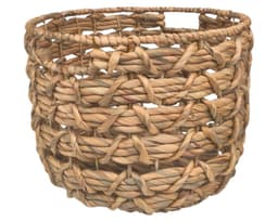 Canasto Fibra natural Tejido 38 cm