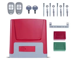 Kit porton New Speed 600 kg burdeo/gris