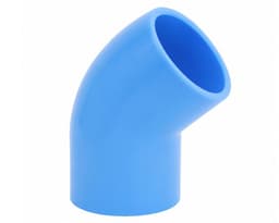 Codo PVC 45 20 mm