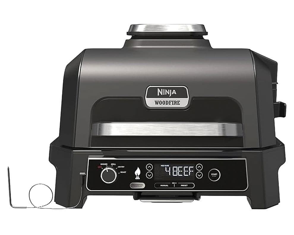 Parrilla electrica Woodfire XL Ninja 1700W