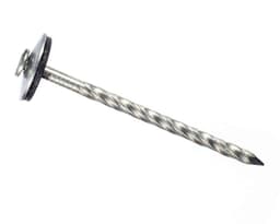 Clavo helicoidal 2 1/2'' para techo 100 unidades Inchalam