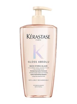 Shampoo Efecto Gloss Cabello con Tendencia al Frizz Gloss Absolu Bain Hydra-Glaze Recargable 500ml
