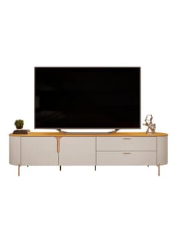 Rack TV 70' Celine 2 Cuerpos Cafe